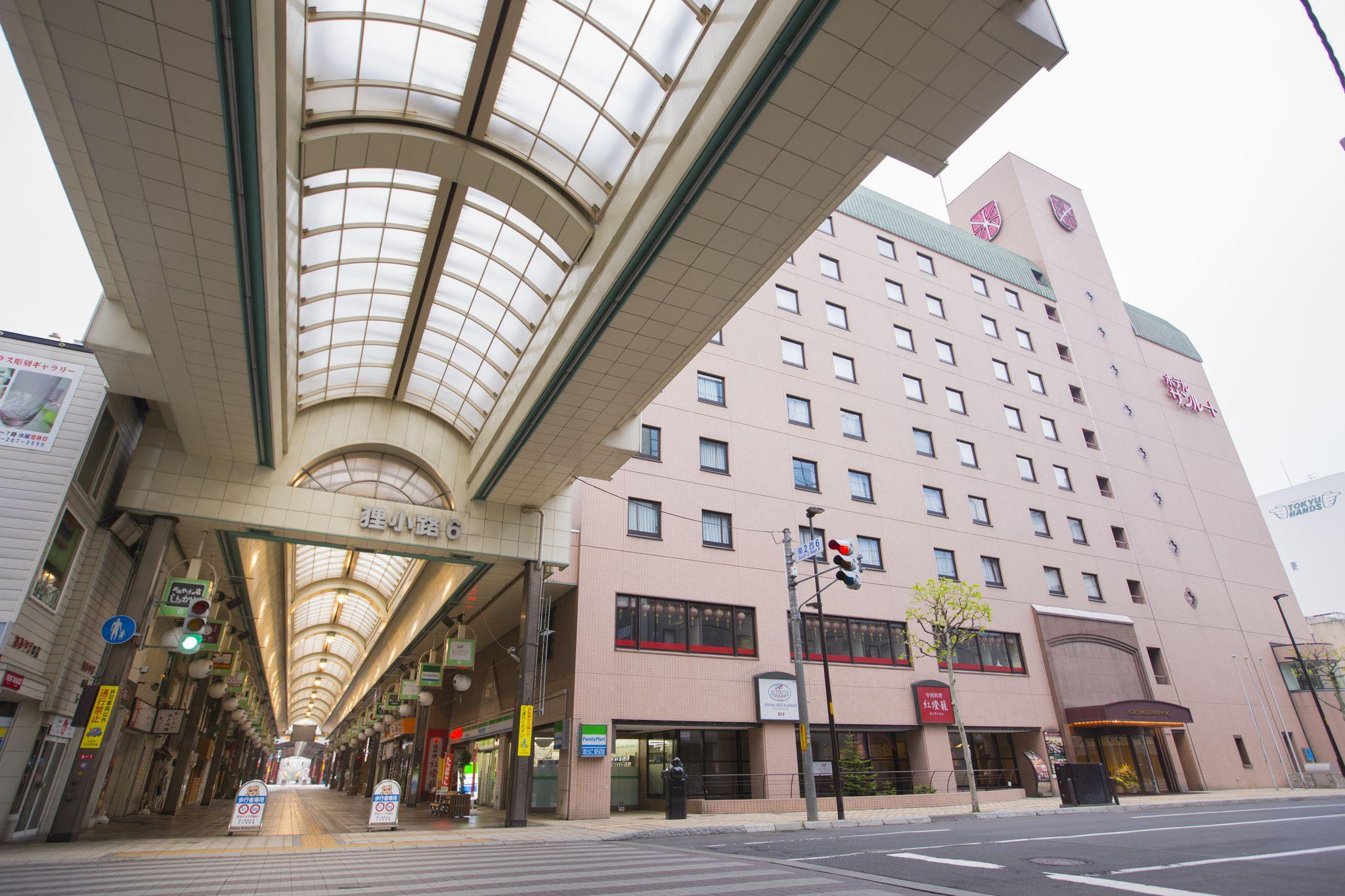 Hotel Sunroute New Sapporo Ngoại thất bức ảnh